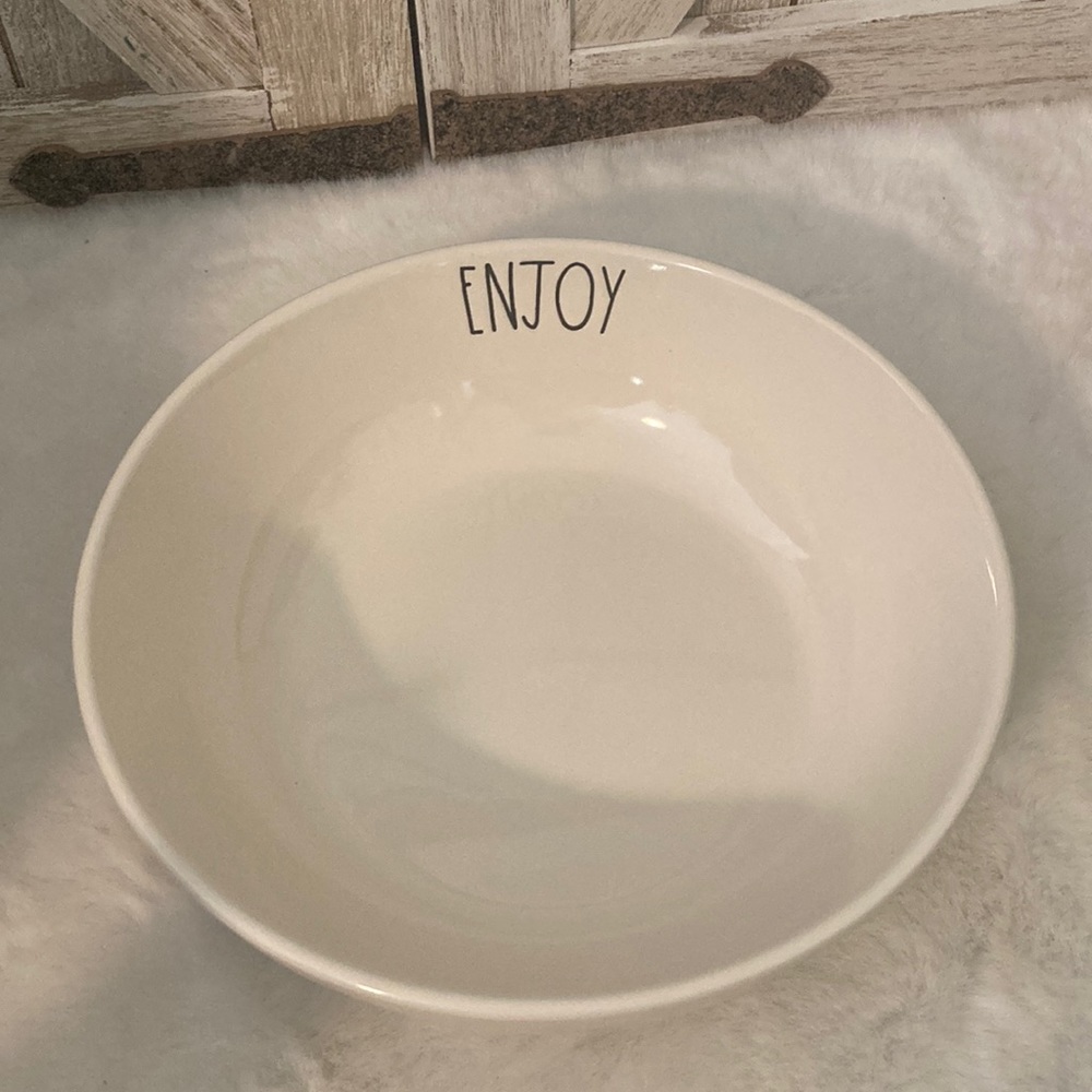 Rae Dunn Enjoy Pasta Bowl